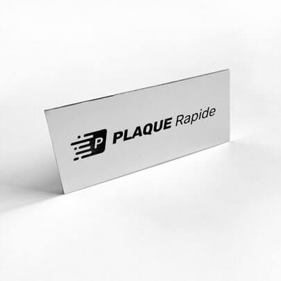 Plaque gravée: gravure plaque, gravure aluminium, étiquette aluminium